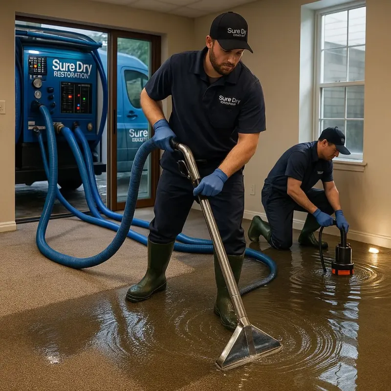 Water Extraction and Removal process in Ville Platte, LA